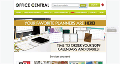 Desktop Screenshot of officecentral.com