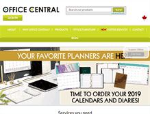 Tablet Screenshot of officecentral.com